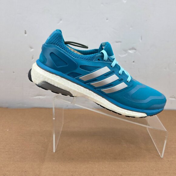 Adidas Womens Energy Boost TechFit Q21116 Teal Running Shoes Sneakers Size 9 - Picture 6 of 13